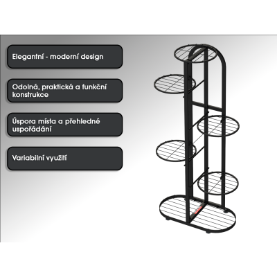 copy of Stojan na květiny PLS01, 115 x 30 x 30 cm - N