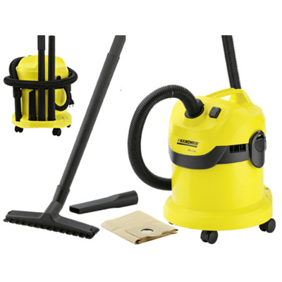 Víceúčelový vysavač KARCHER WD 2.200, žlutý - B