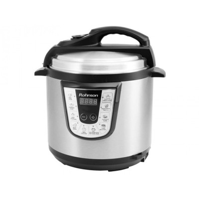 Elektrický tlakový hrnec ROHNSON R-2815, stříbrný - B