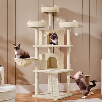 Škrabadlo pro kočky 615090 beige, 175 cm - A