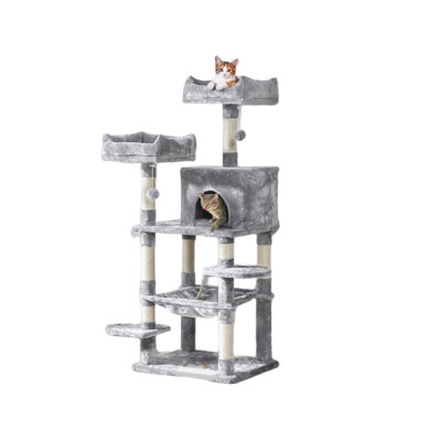 Škrabadlo pro kočky 615312 light gray, 150 cm - B