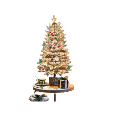 Umělý vánoční stromeček se světly 411368 green 2ft, 92 cm - A