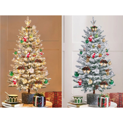 Umělý vánoční stromeček se světly 411368 green 2ft, 92 cm - A