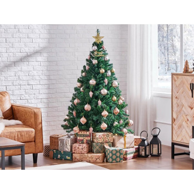 Umělý vánoční stromek se skládacím kovovým stojanem 411264 green 4ft, 124cm - A
