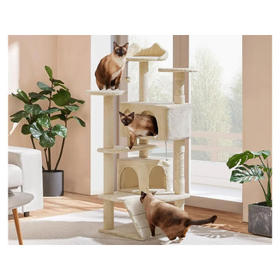 Škrabadlo pro kočky 593122 beige, 139cm - B