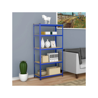 Regál pro vysoké zatížení 610818 blue, modrý - A