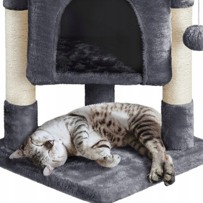 Nízké škrabadlo 592980 dark gray, až 5 kg, šedé - B