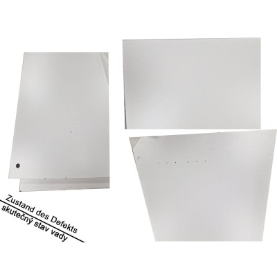 Kovový zátěžový regál 592103, police pro vysoké zatížení 750 kg, černý, 150 x 70 x 30 cm - B