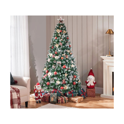 Umělý vánoční stromek se sněhem 592897 green 6ft, 183cm - A