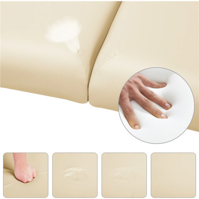 Masážní stůl 610888 cream, nosnost 250 kg - A