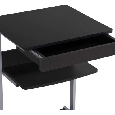 Kancelářský stůl 592567, malý pracovní stůl, mobilní, 56 x 51 x 79,5 cm - A