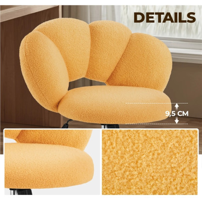 copy of Kancelářská židle 592871 yellow, až 136 kg, žlutá - B