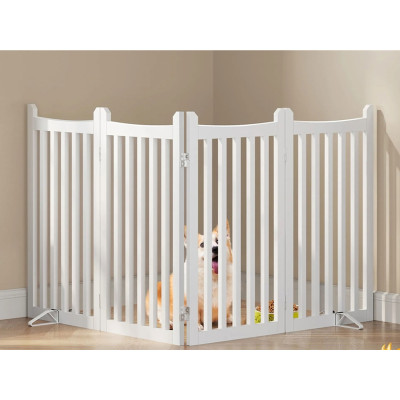 Bezpečnostní zábrana pro psy 593200 white 90,5 x 201,5 cm - B