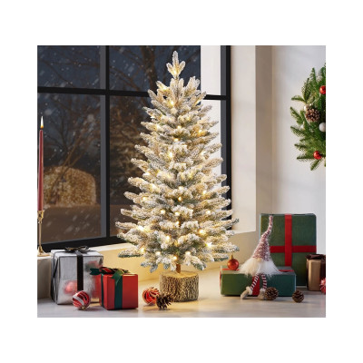 Umělý vánoční stromeček se světly 411368 green 3ft, 92cm - A