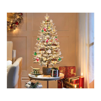 Umělý vánoční stromeček se světly 411368 green 3ft, 92cm - A