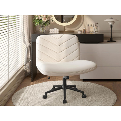 Kancelářská židle 593023 beige výškově nastavitelná, béžová - B