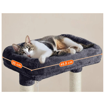 Škrabadlo pro kočky 593206 dark gray, tmavě šedá, 106 cm - B