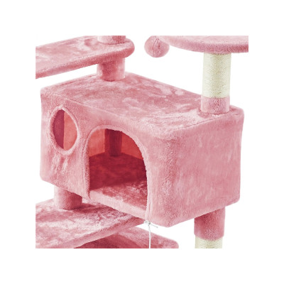 Škrabadlo pro kočky 592956 pink, růžové, 146 cm - A