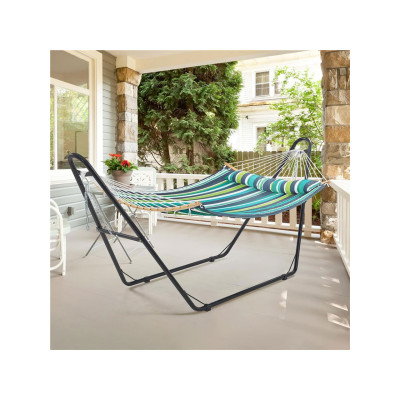 Houpací síť 614600 green stripe, nosnost 215 kg - B