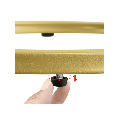 Sada koncových stolků 593019 gold, zlaté - A