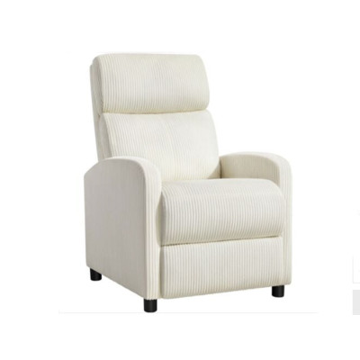 Relaxační křeslo 615590 beige do obývacího pokoje/ložnice, béžové - A