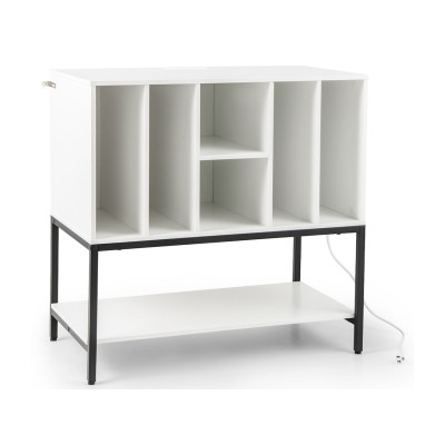 Stojan na gramofon JV12742DE-WH, bílý - B