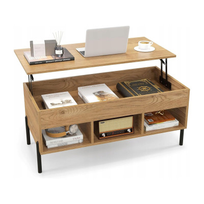 Konferenční stůl JV12068NA, 100 x 50 x 45 cm - A