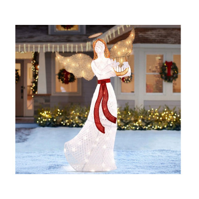 Světelná figurka anděla CM24947DE, 200 světel, 150 cm - A