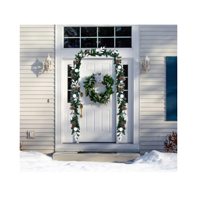 Vánoční girlanda CM22796 s 50 teplými bílými LED diodami - A