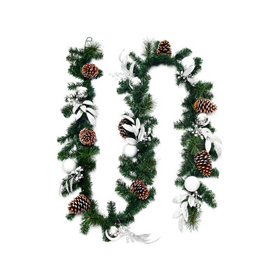 Vánoční girlanda CM22796 s 50 teplými bílými LED diodami - A