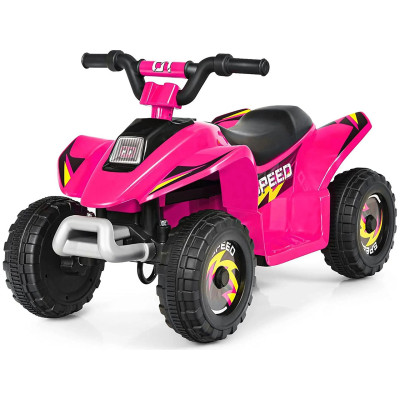 Dětské elektrické auto TY327787DE-PI, 2,8-4,6 km/h, do 30 kg, růžové - A