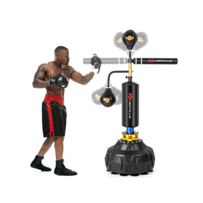 Boxerský trenažér SP37825, otočná hrazda o 360°, nastavitelná výška - A