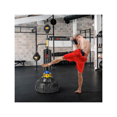 Boxerský trenažér SP37825, otočná hrazda o 360°, nastavitelná výška - A