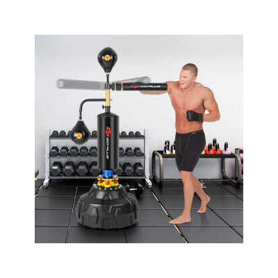 Boxerský trenažér SP37825, otočná hrazda o 360°, nastavitelná výška - A