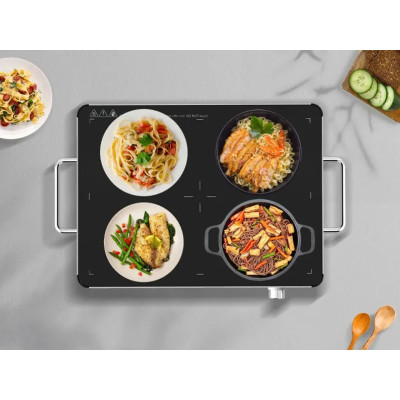 Elektrická varná deska ES10507DE, 48 x 32 x 4 cm, černá - B