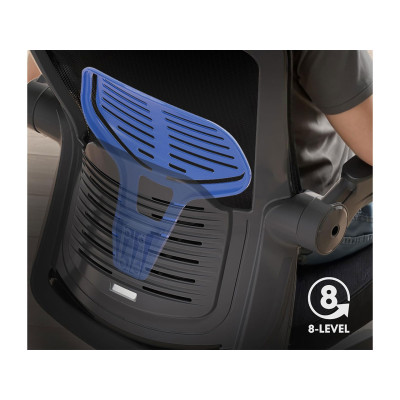 Ergonomická kancelářská židle OC3 PRO, černá - B