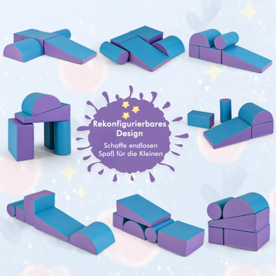 5-ti dílná pěnová hrací sada pro děti FH10095LZ - B