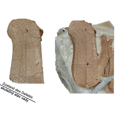 Svítící vánoční sáně a sob CM24921DE, 81,5 x 37 x 121,5 cm - B