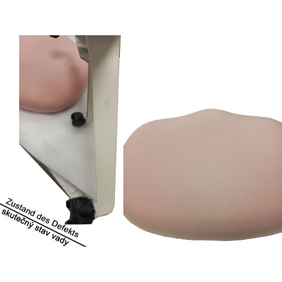 Ergonomická kancelářská židle BS5P, růžová - B