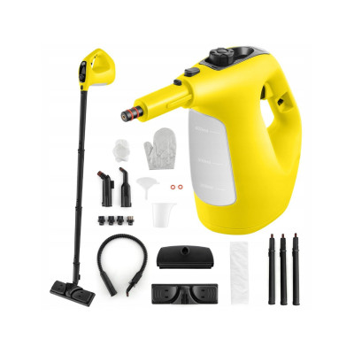 Parní čistič ES10287DE-YW, 4v1, 2 bary, 400 ml, žlutý - A