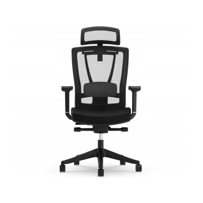 Ergonomická kancelářská židle BS14B, černá - A