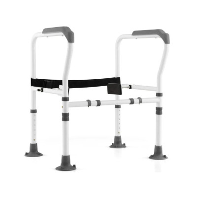 Bezpečnostní zábradlí na toalety JH10015GR, šedé - A