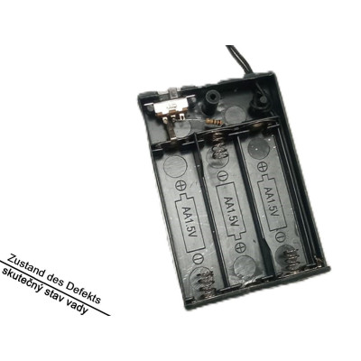 Sada 2 mini umělých vánočních stromků CM25224DE-2 s vánoční girlandou a věncem - B