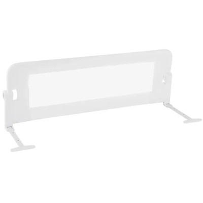 Sklápěcí ochrana postele BS10048WH s nastavitelnými popruhy, 121 x 40,5 x 42 cm, bílá - A