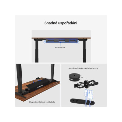 copy of Prémiový stůl E7B-Pro-EUV3 Black, černý - N