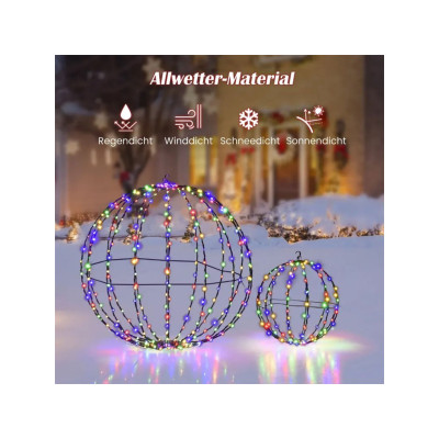 Vánoční světelná koule CM25000DE, LED, 2 kusy - A