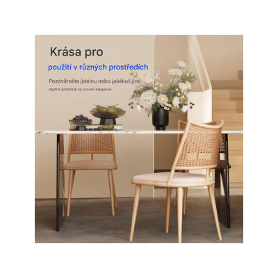 Sada 4 jídelních židlí DC5-Z-EUV2 - A