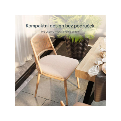 Sada 4 jídelních židlí DC5-Z-EUV2 - A