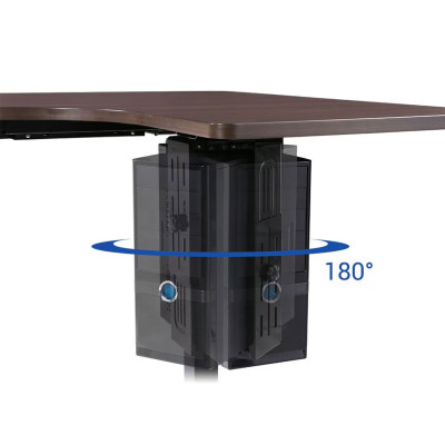 Držák na PC CH1B, maximální zatížení 15 kg, černý - A