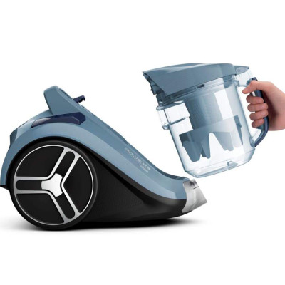 Bezsáčkový vysavač ROWENTA Compact Power XXL RO4871EA, modrý - A
